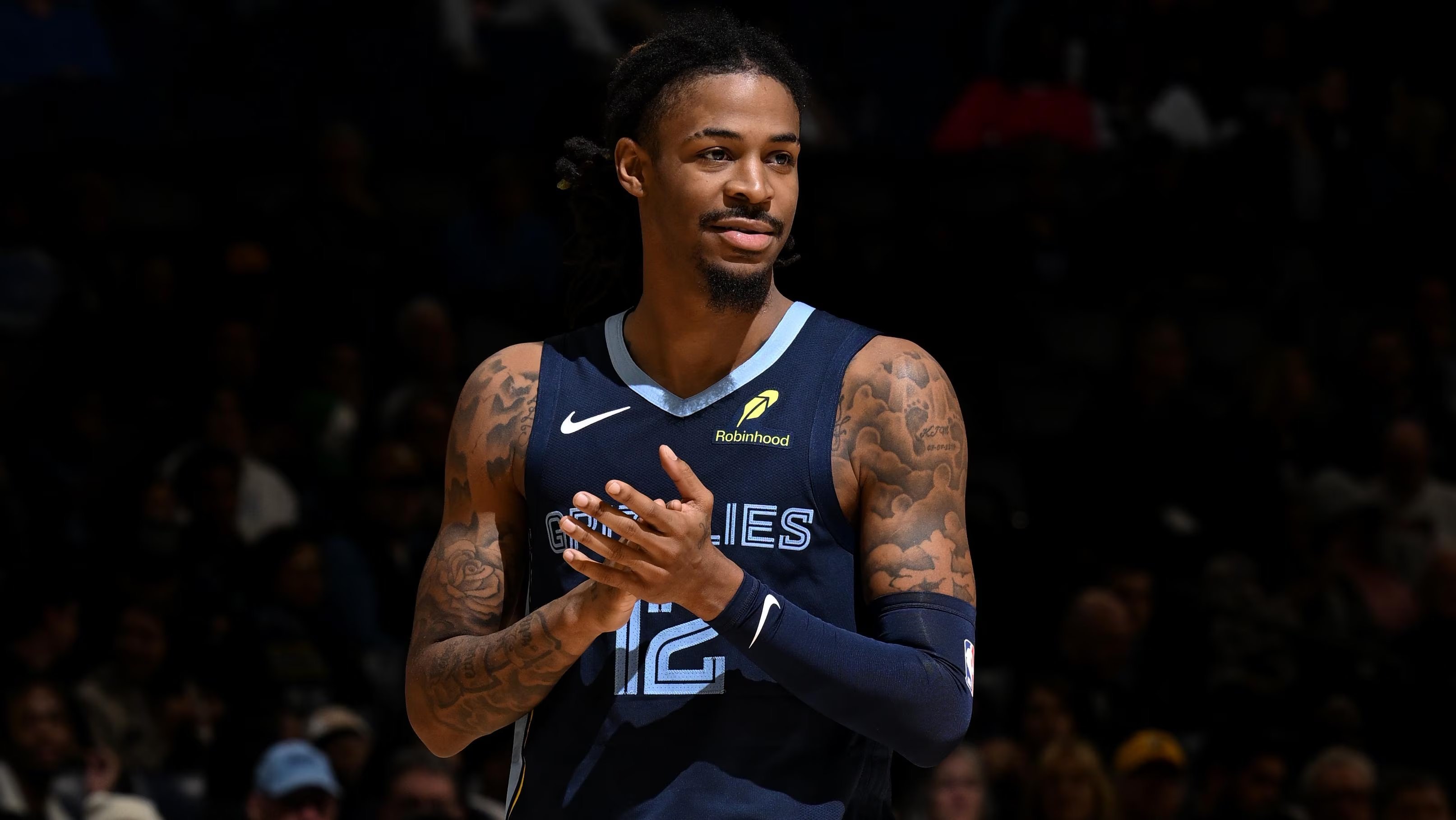 最近三场莫兰特49投14中 三分17中1nba ​​​