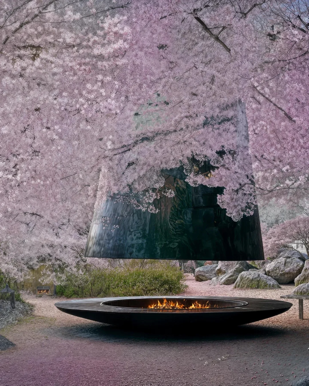 “住进樱花树下，邂逅梦幻春天之旅”