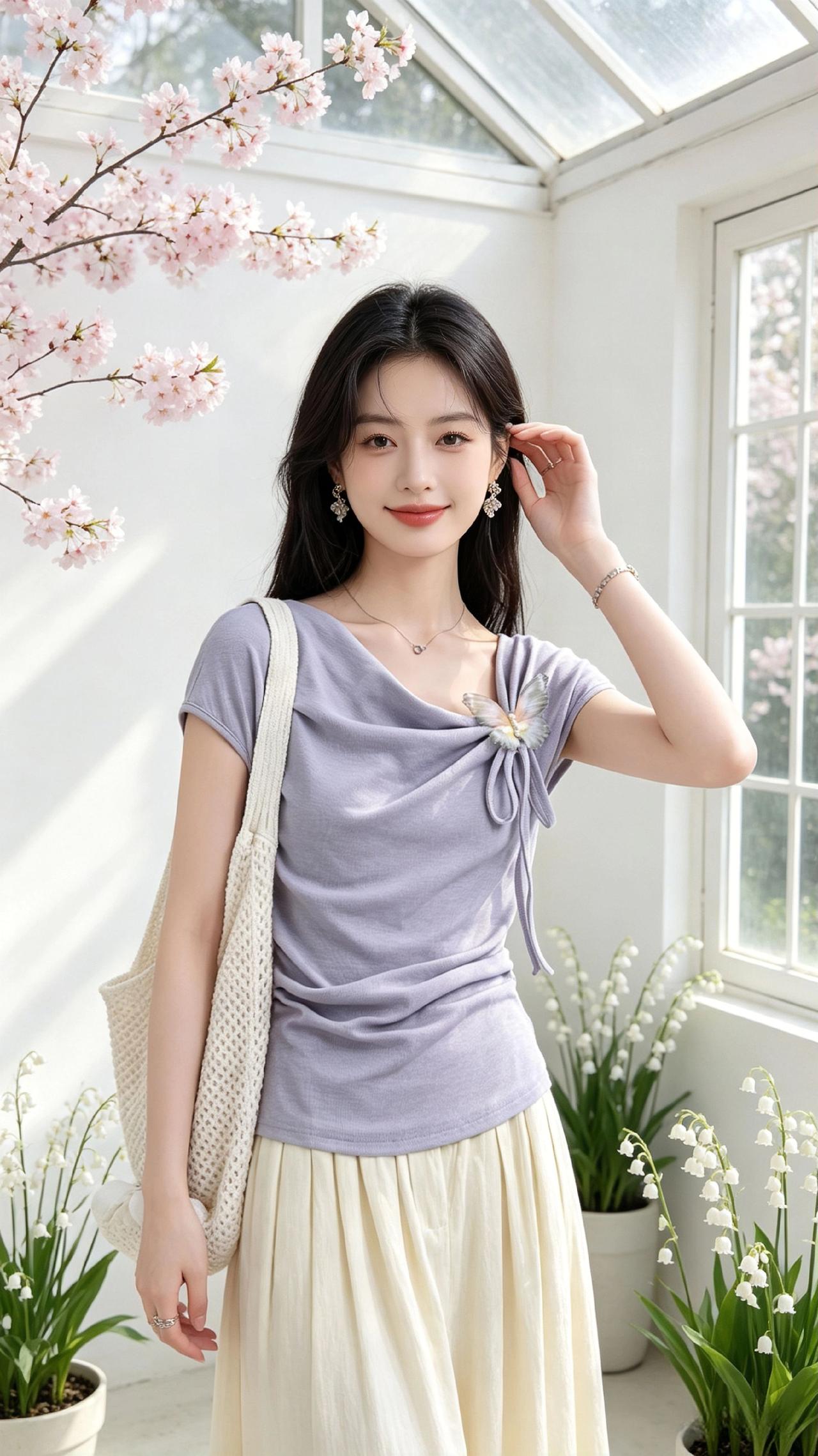 H型身材的天菜裙装