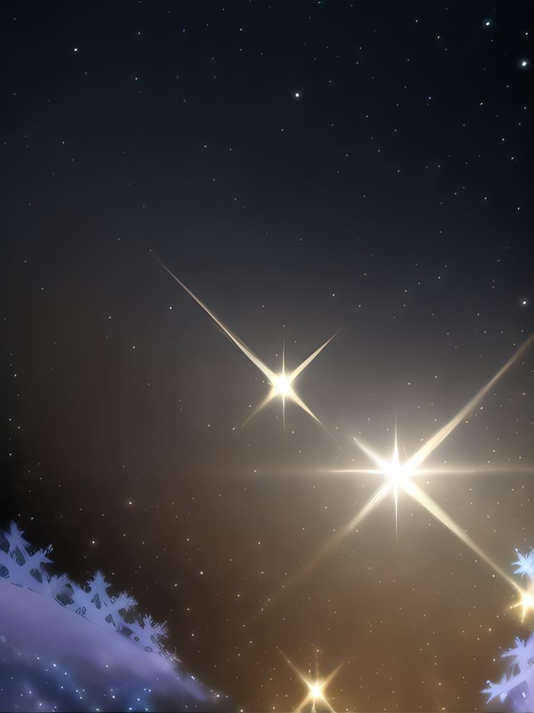 夜晚的街道，月亮挂在天边。