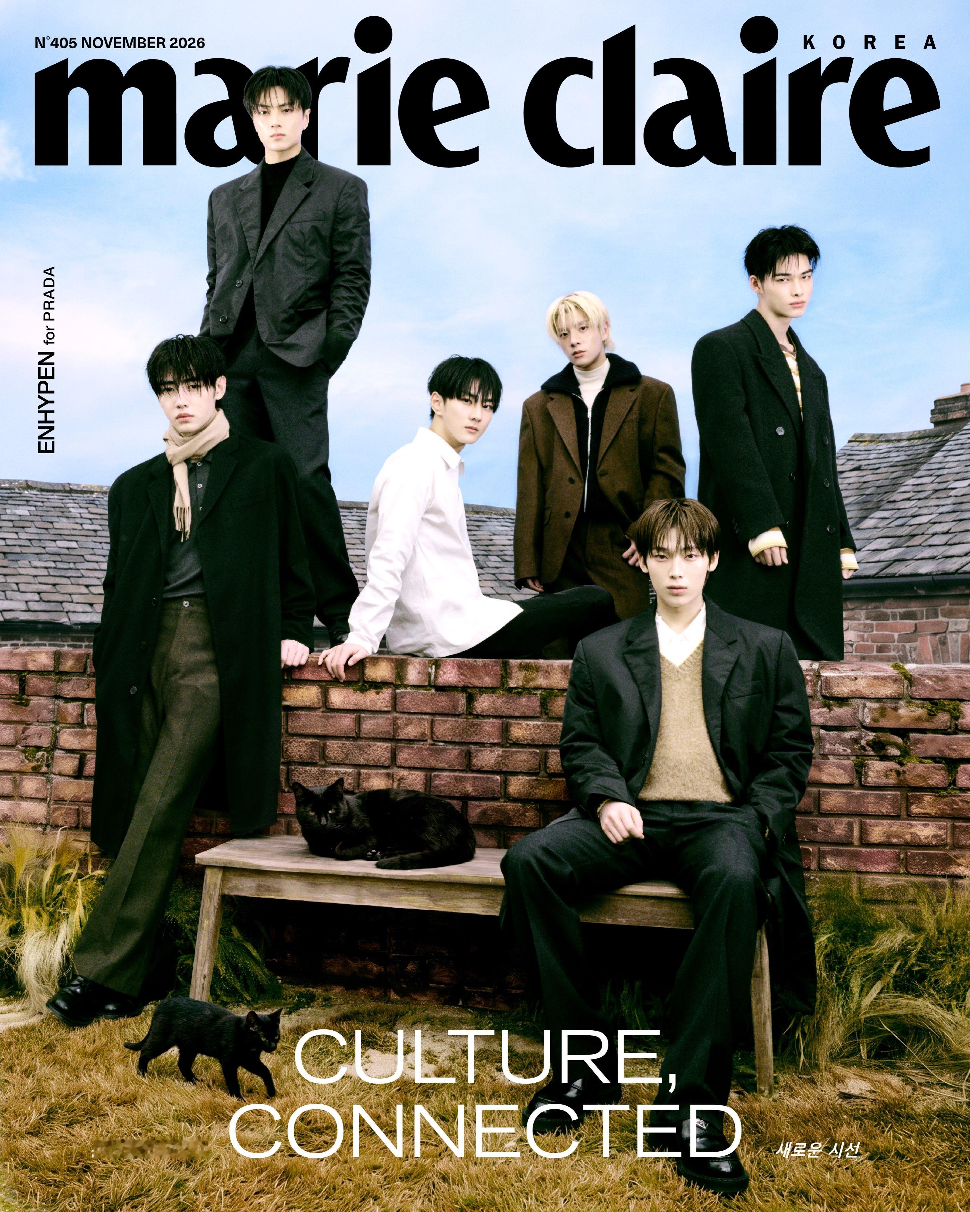 Marie Claire Korea November 2026 ：Enhype