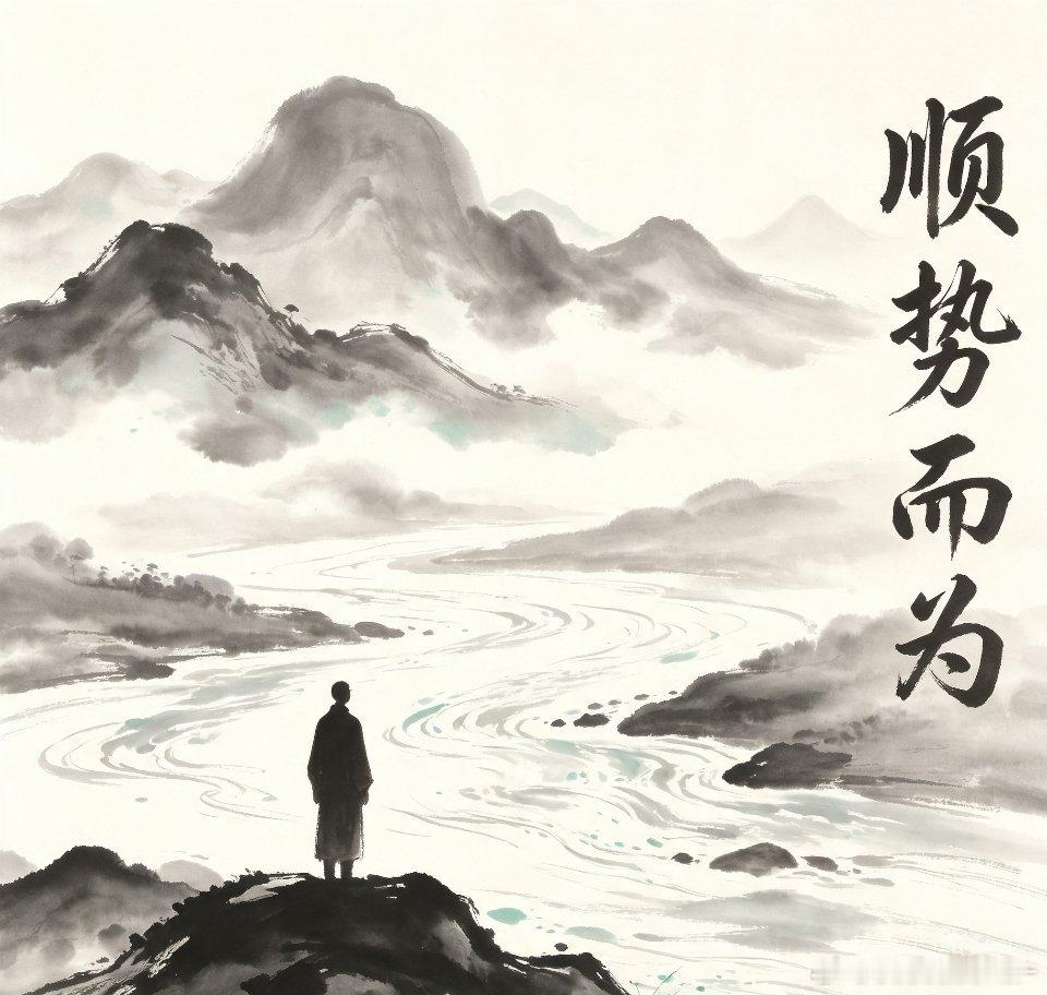 年轻的时候，总想逆流而上，逆势赚钱。年纪大了才明白，人要顺势而为。