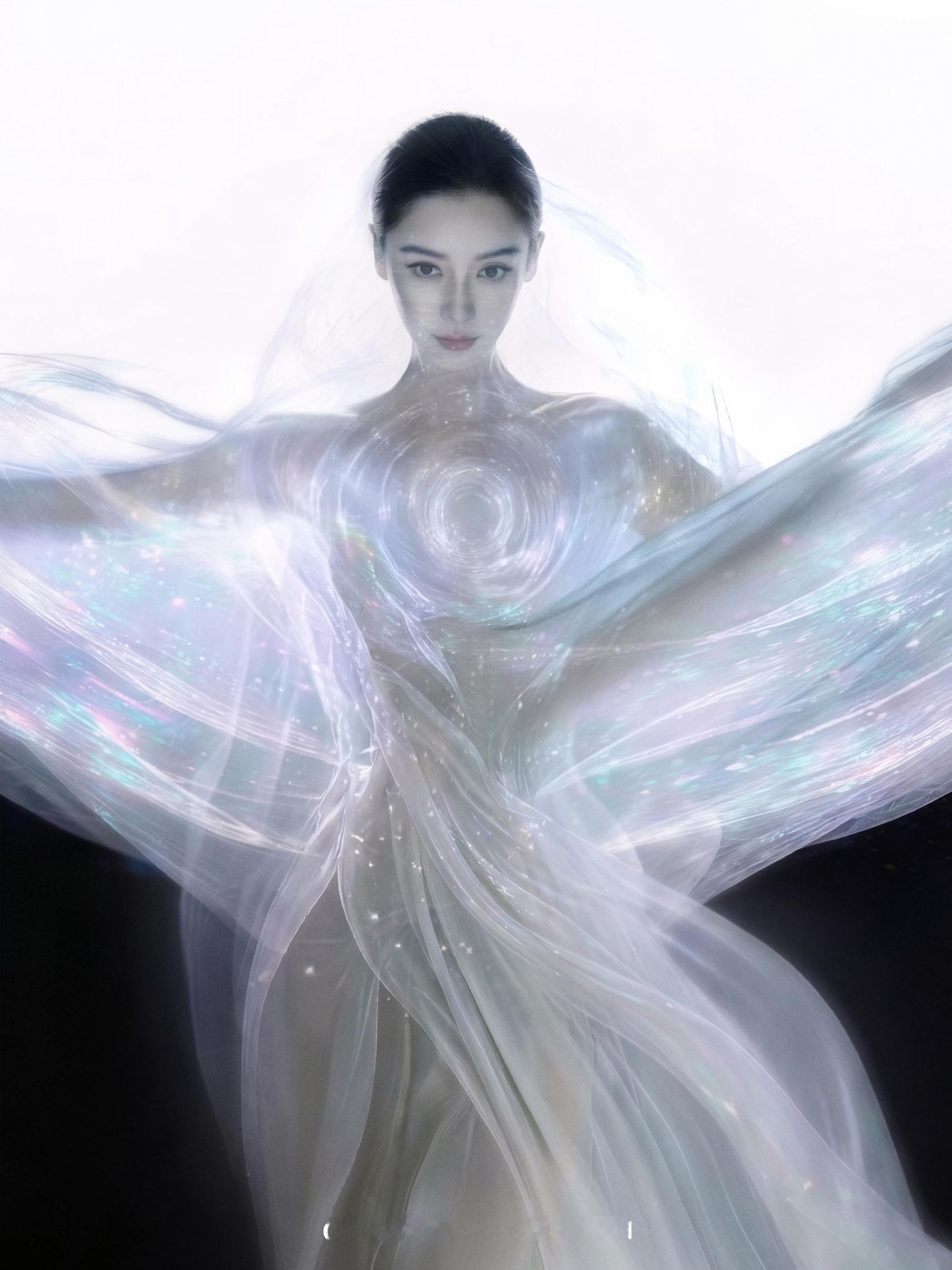 虞书欣ins点赞Angelababy angelababy此造型已成艺术ange