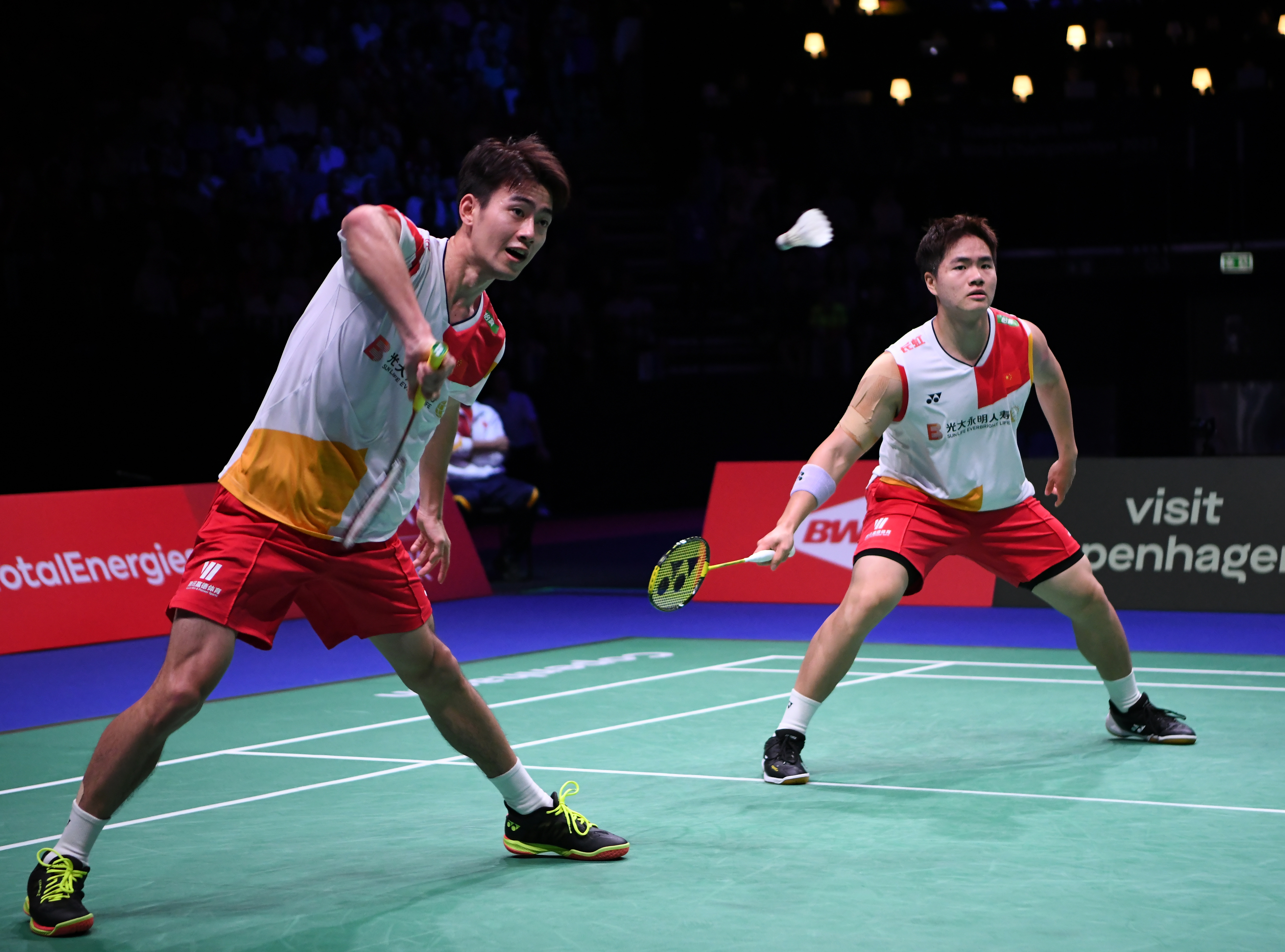 梁王组合 梁王加油 -赛事图文-2023世界羽毛球锦标赛20230826 半决赛