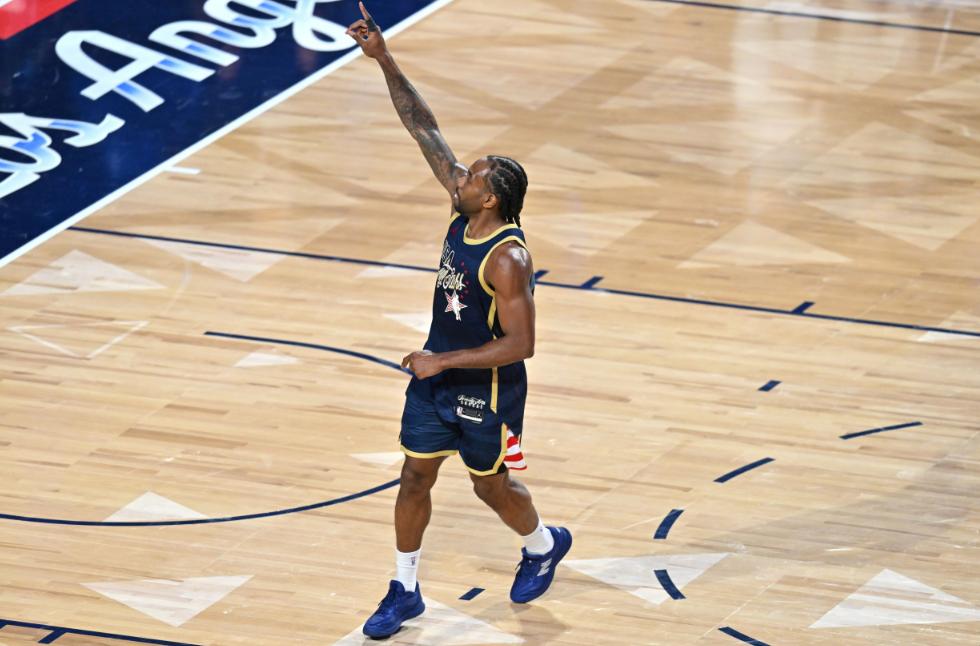 12分钟爆砍31分的伦纳德，能成为联盟新的门面吗？今年全明星正赛能如此惊艳，伦纳