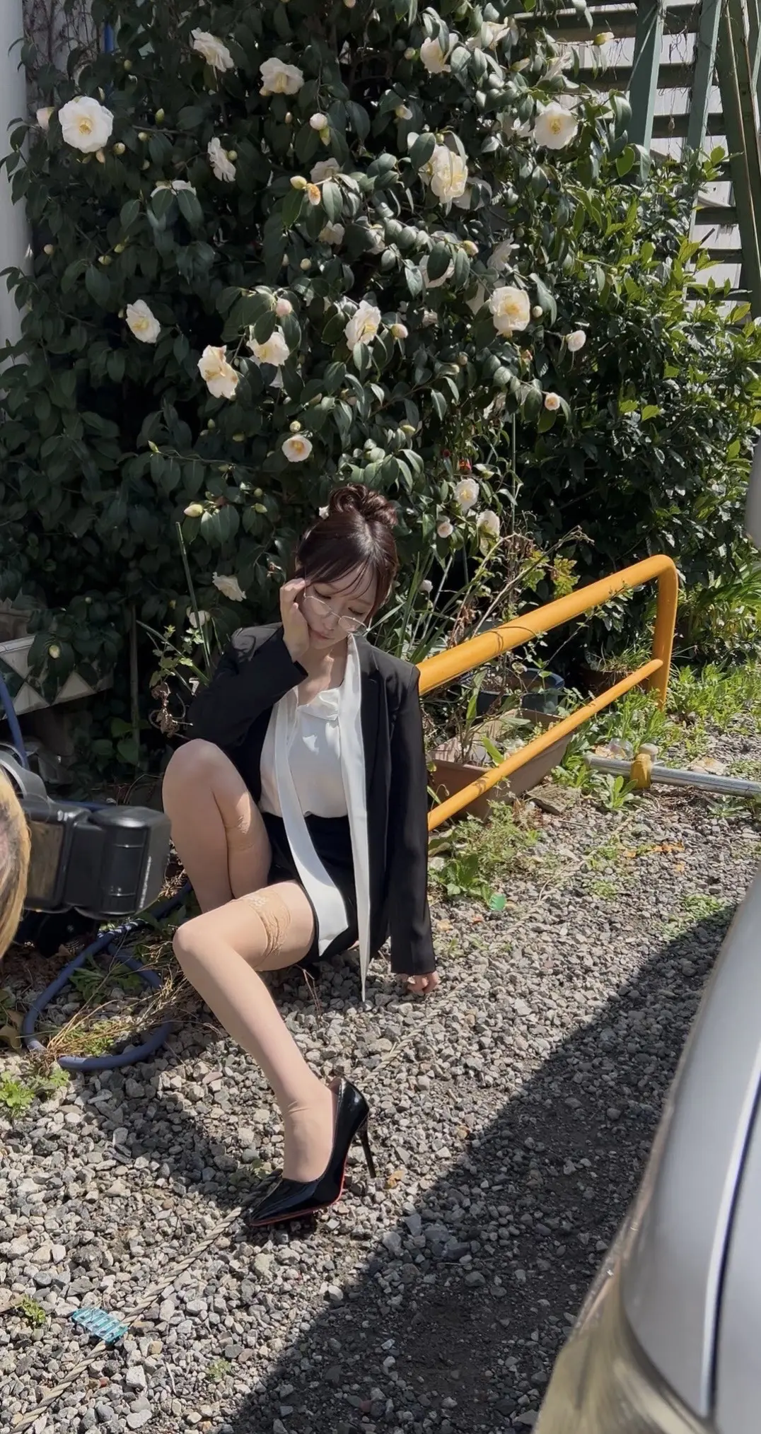 拍照从不批腿 随意摆pose 随性chill 摄影 约拍