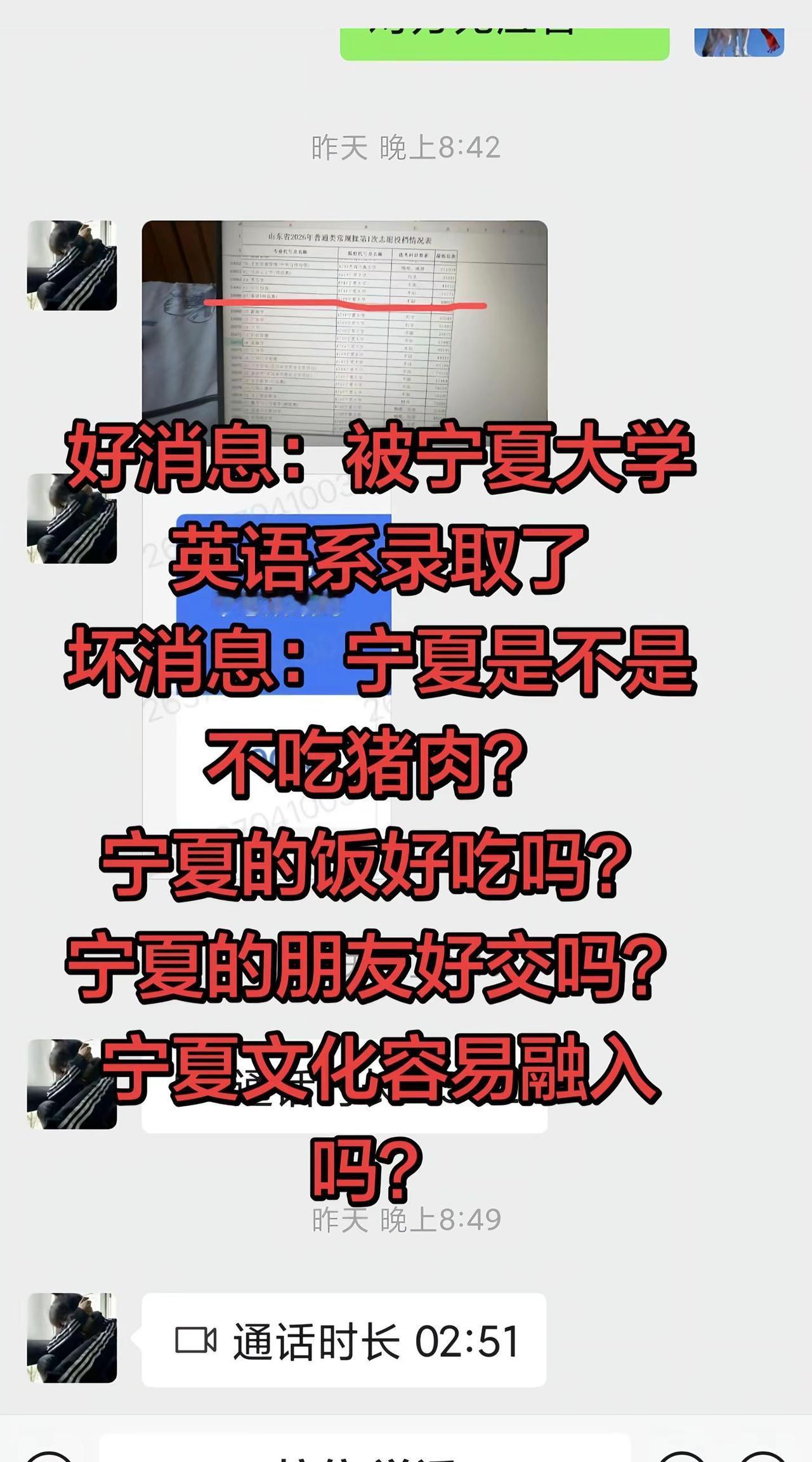 宁夏大学宁夏大学也许是你们看不上的学校，好歹也是211，双一流院校，是要在高考中