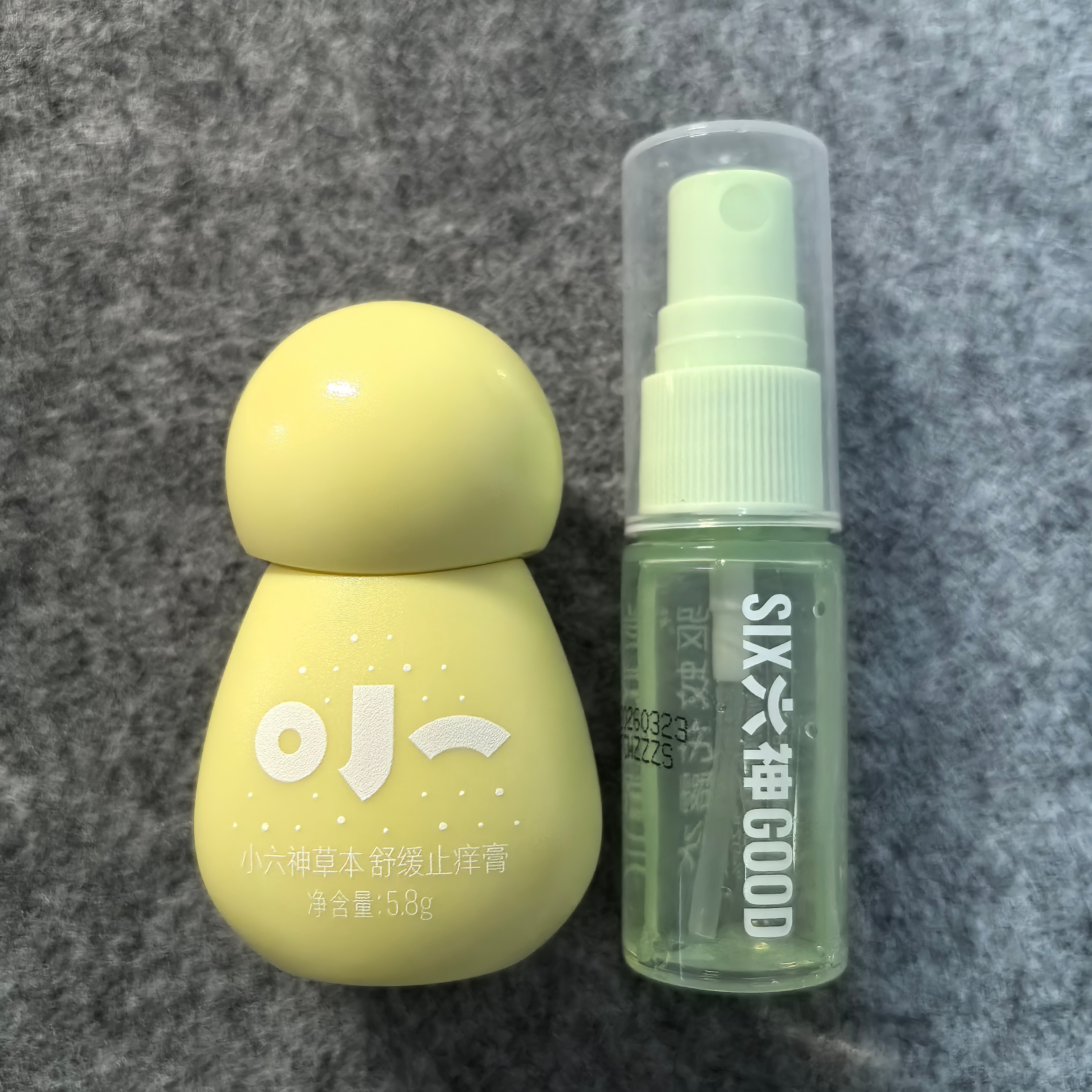 安利这两套夏天必备的驱蚊液和止痒膏（露）。小朋友用小六神这一套，安全效果好（图一