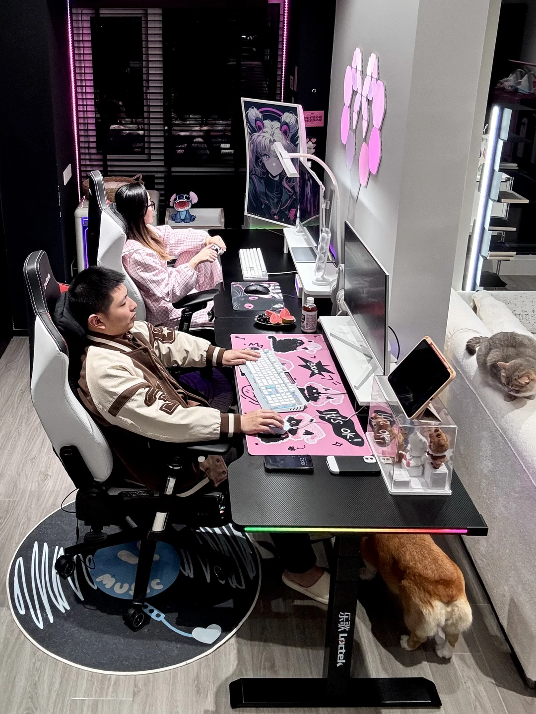 对不起！妈妈把你的房间装成了情侣电竞房✨