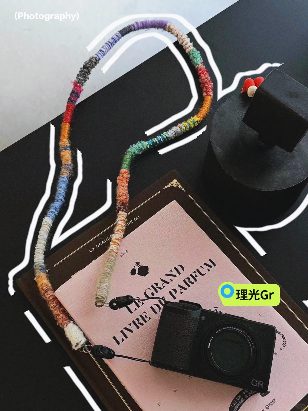 理光GR相机背带返图📷超有时髦感的相机绳