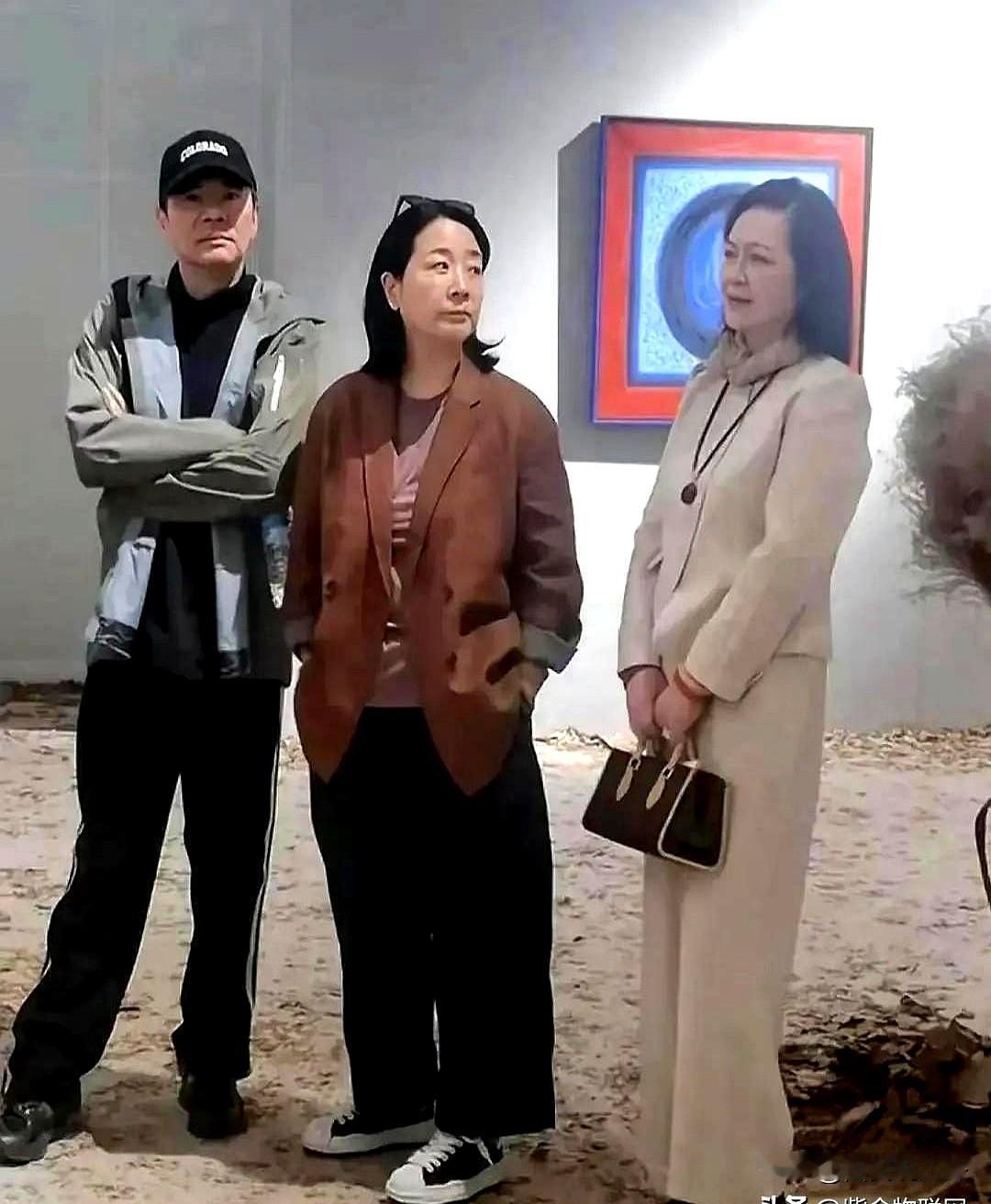 热搜上某位女星近照曝光后，评论区直接炸开锅。
镜头里她松弛的脸颊肉、若隐若现的法