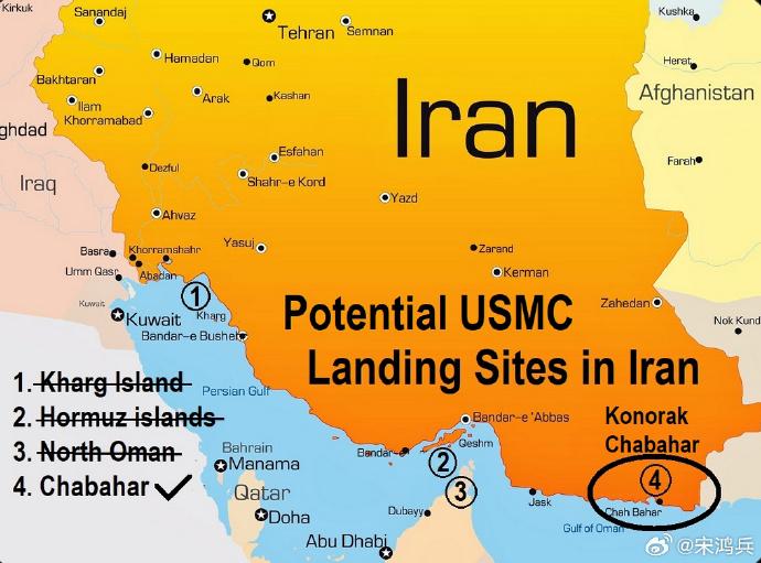 猜猜看，美国将会在哪里发动对伊朗的陆地战争？