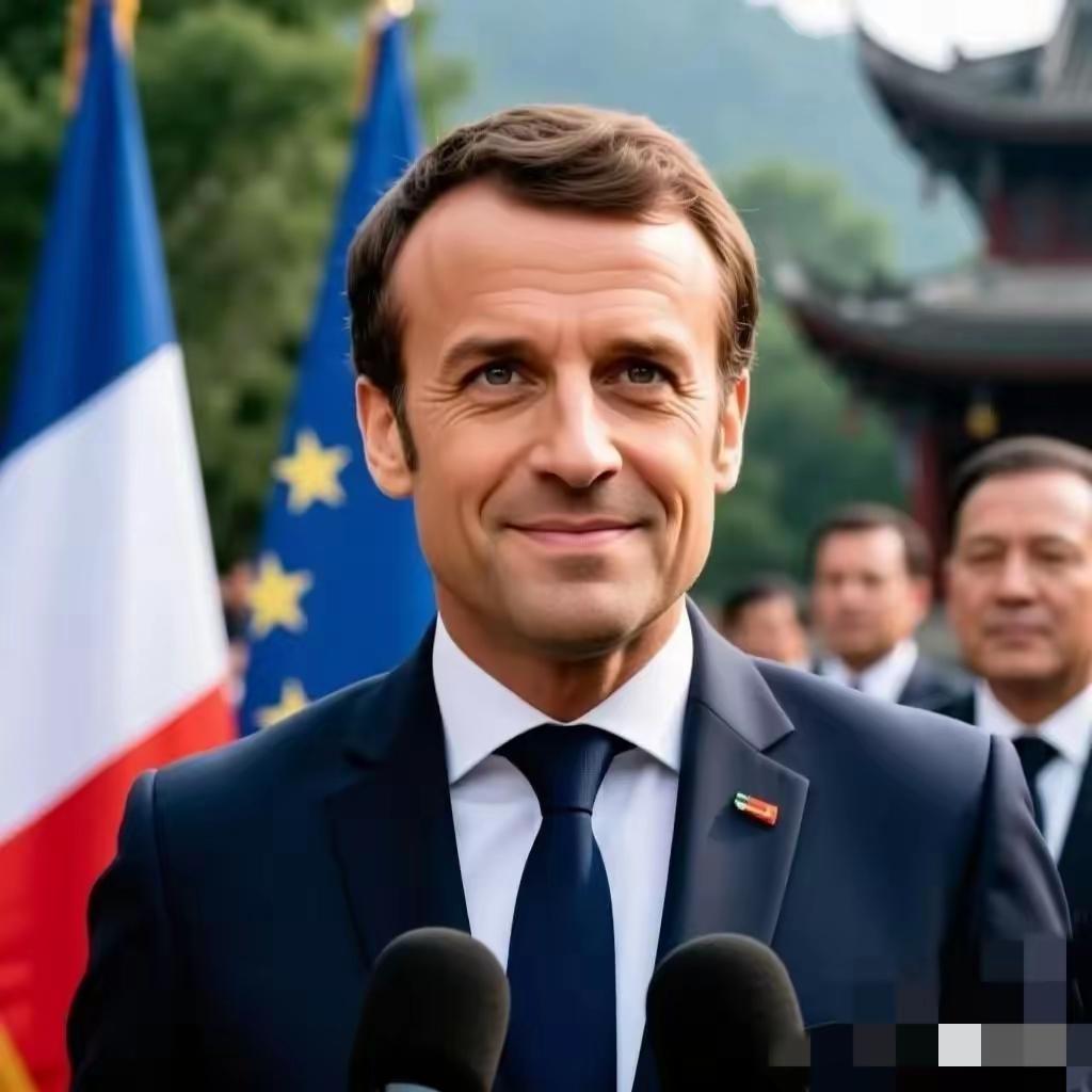 1月28日，法国总统马克龙在巴黎会见到访的丹麦首相和格陵兰岛自治政府总理后，再次