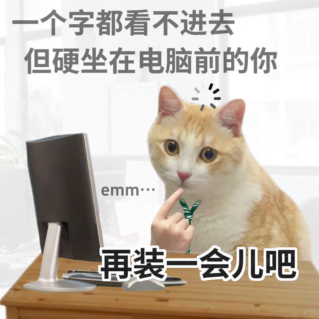 上班不辛苦，上班摸鱼还要假装很忙但实在没有任何可忙的事时最辛苦今天老板心血来潮在