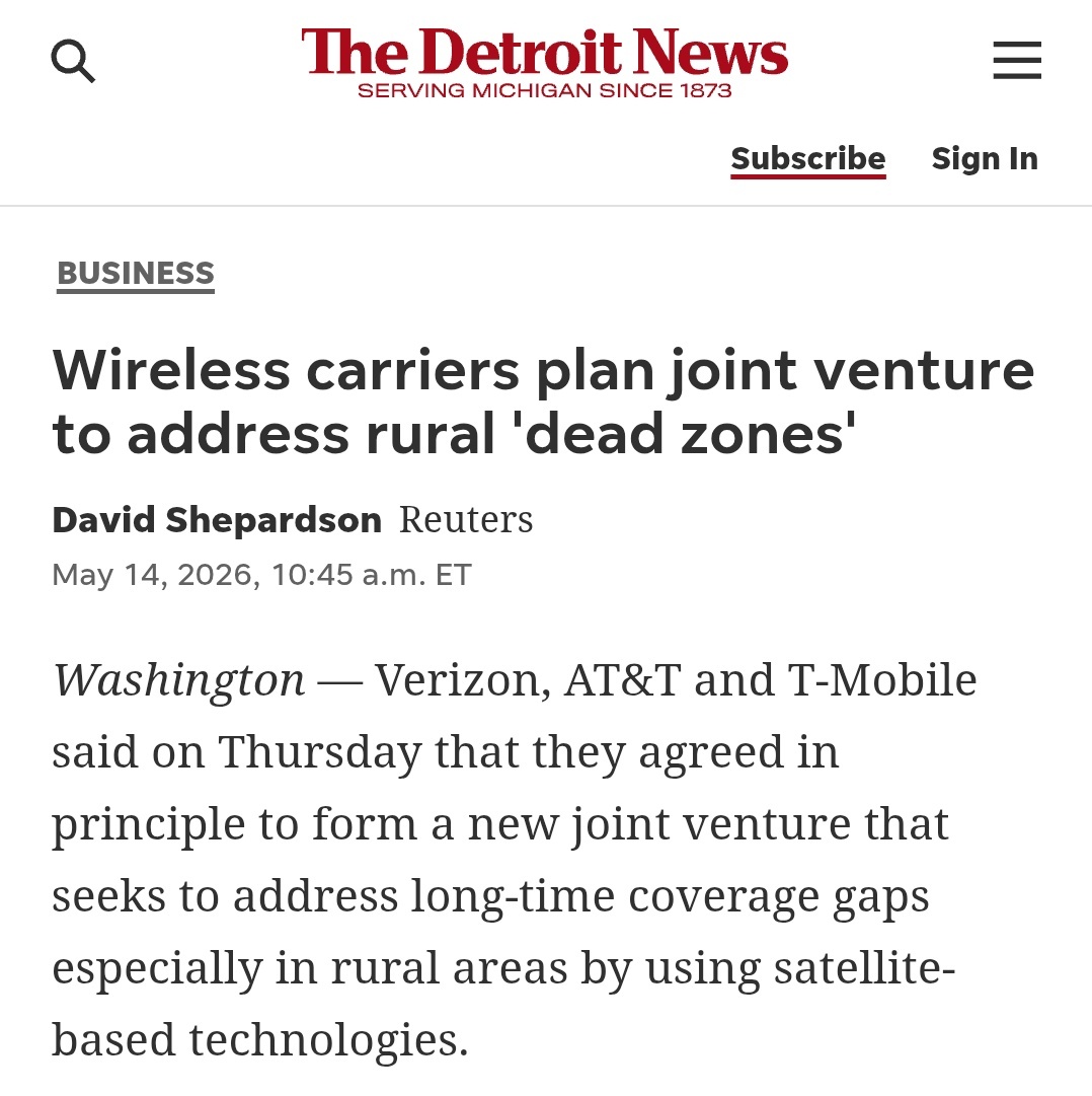 据路透社报道，AT&T、T-Mobile与Verizon组建了出人意料的联盟，旨