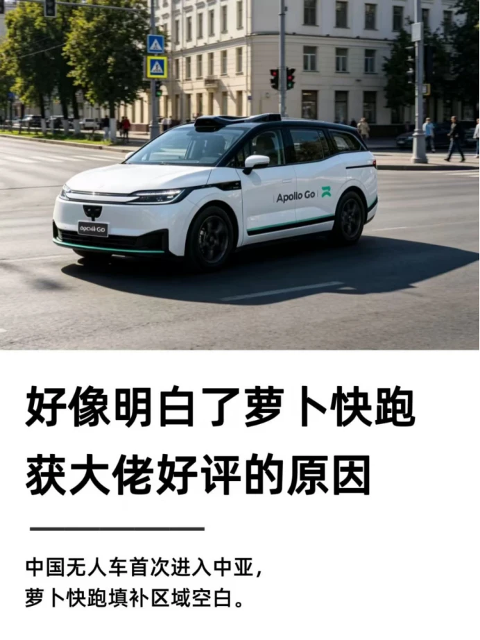 好像明白了萝卜快跑获大佬好评的原因