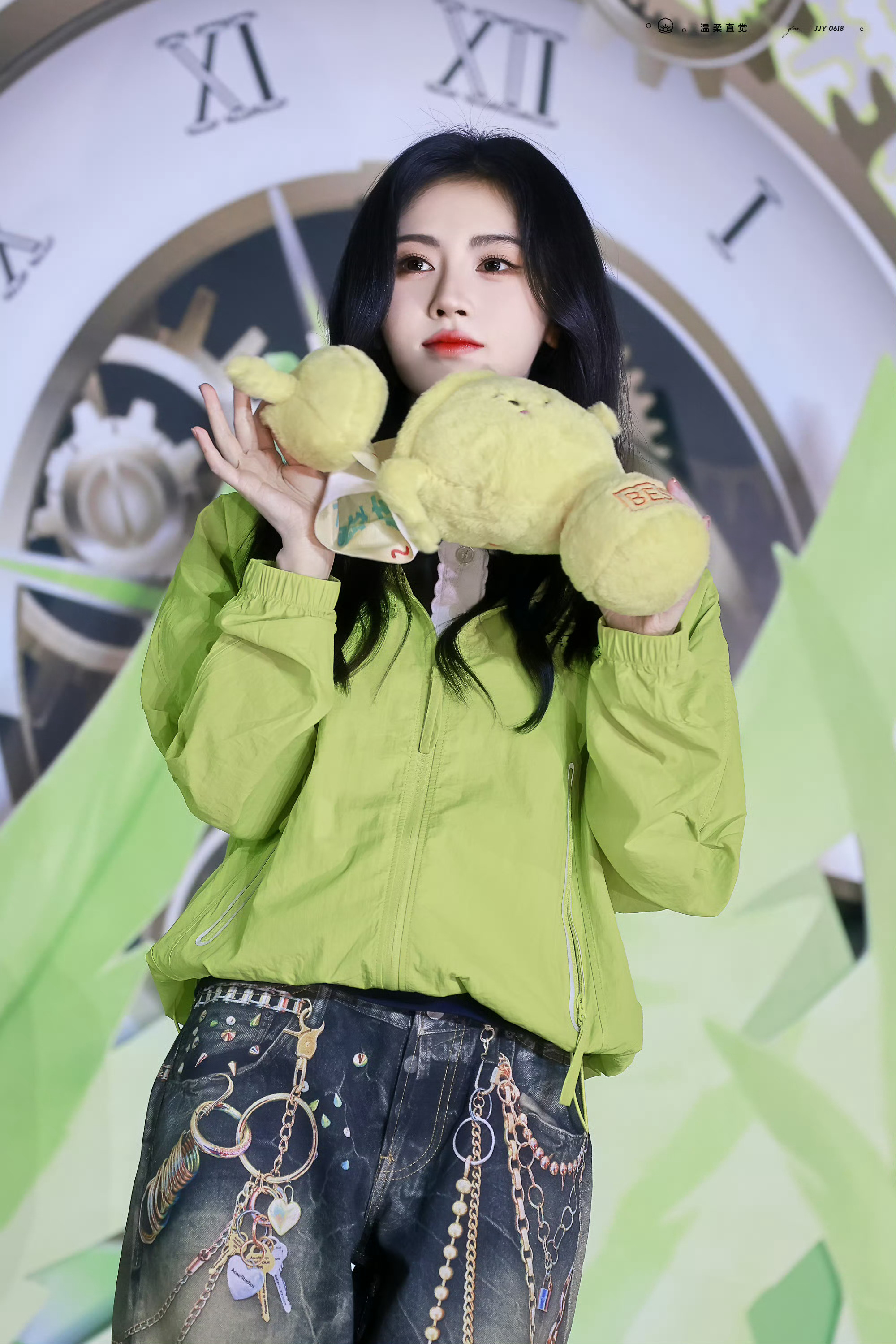 鞠婧祎 jjy鞠婧祎姜黎非 jjy鞠婧祎千香 我说你是我的春天，繁花似锦的第一春