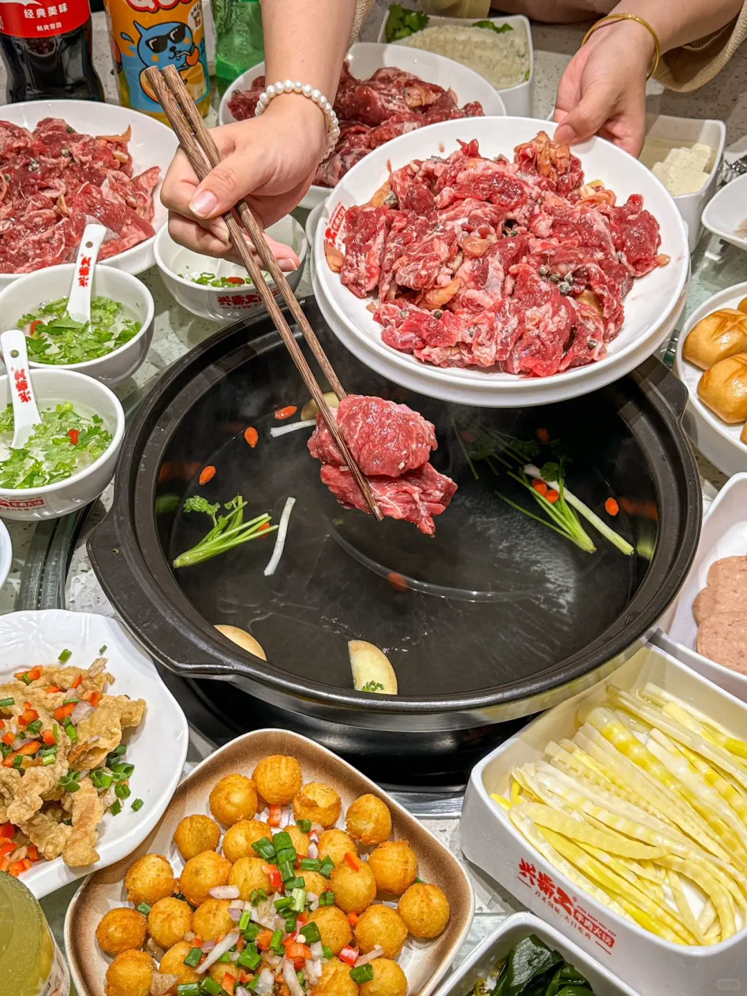卧卧卧！吃牛肉我只服兴霸王👍
