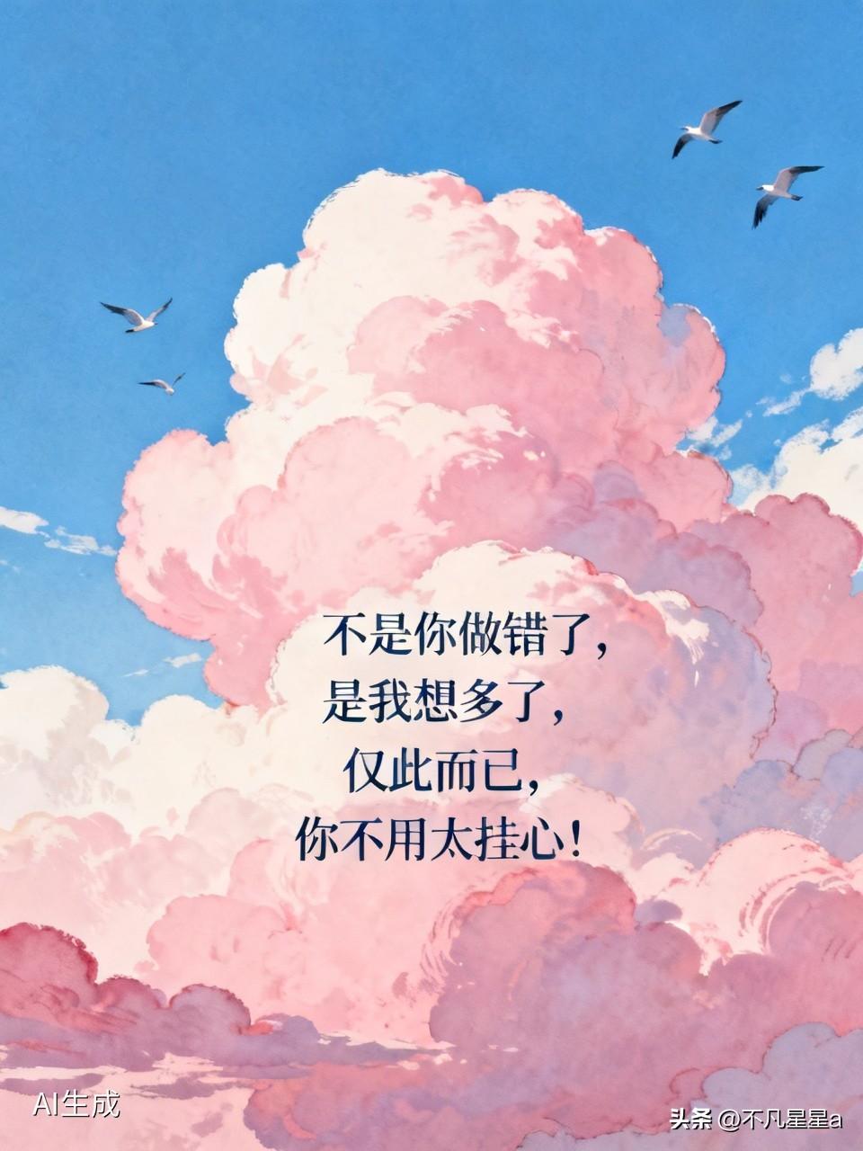 不是你做错了，是我想多了，仅此而已，你不用太挂心！后悔没早做的事 这不是说说 莫