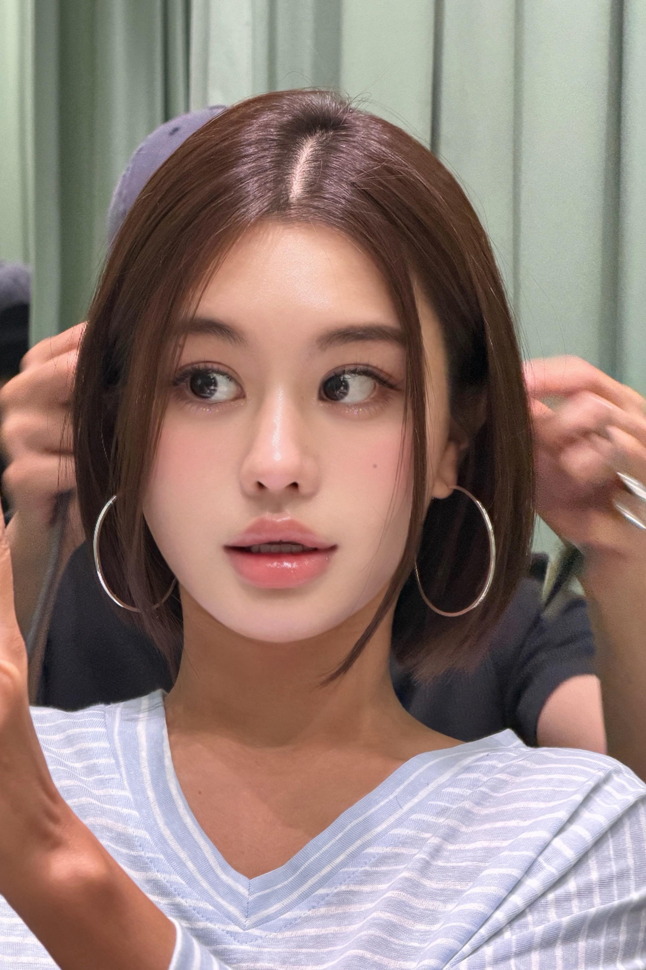 短发的可爱女人👋🏾