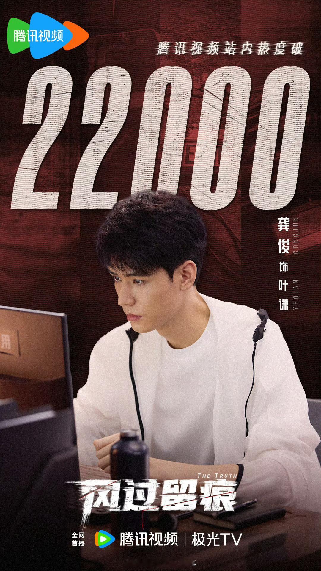 龚俊主演的《风过留痕》站内热度破22000啦，你看这部剧了吗