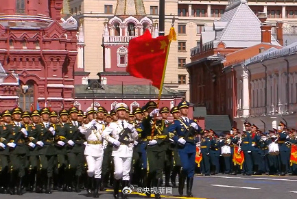 #中国仪仗队走上红场#【转！#中国排面在红场一步一帅#】 ​​​​​​