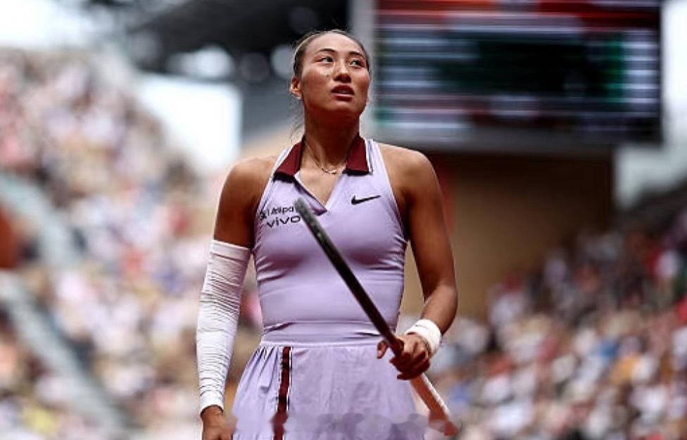 🔥郑钦文发球质量位居第一📍【2025法网】女单四强赛🎾郑钦文的发球质量得分