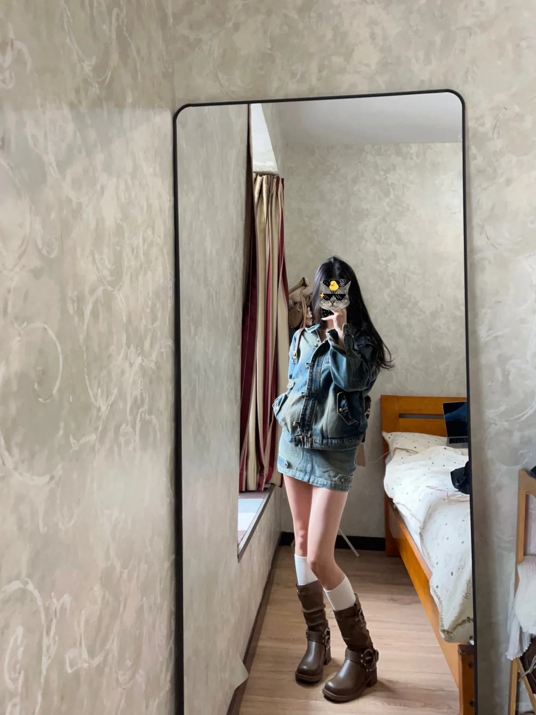 开春试试牛仔套装吧～