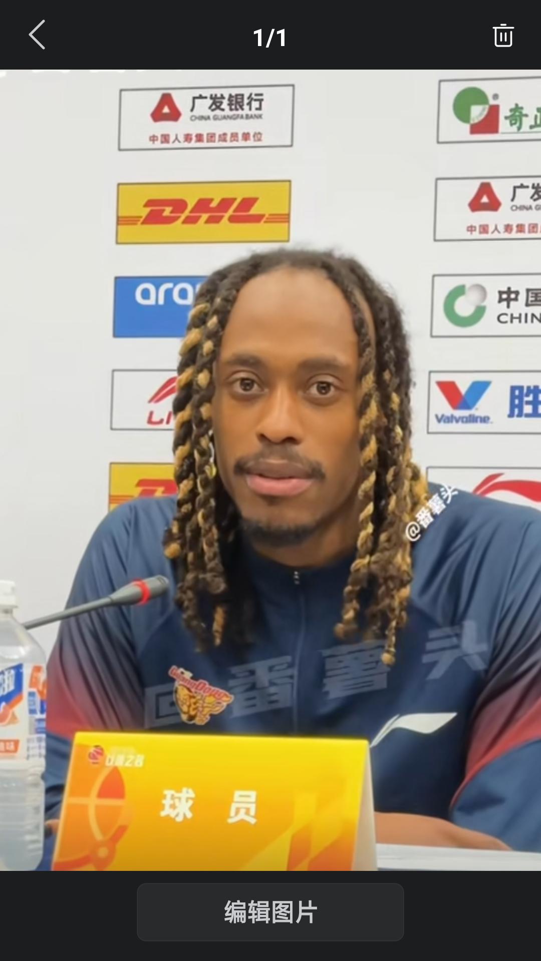 昨晚广东东阳光主场117/84大胜长白山恩都里，战绩排名重新杀回前四。赛后广东队