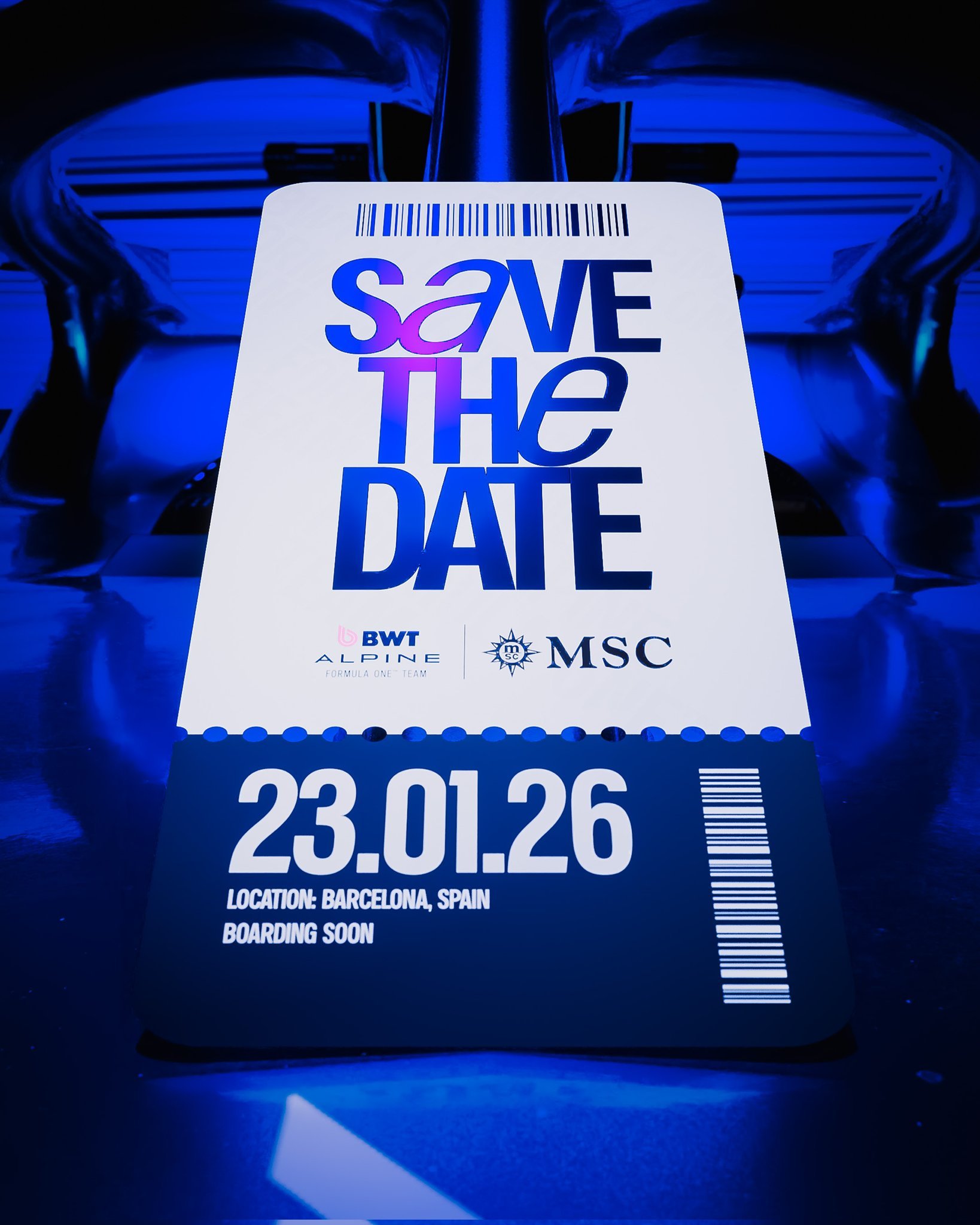 Alpine车队将于2026年1月23日发布2026赛季F1赛车👀凯迪拉克车队