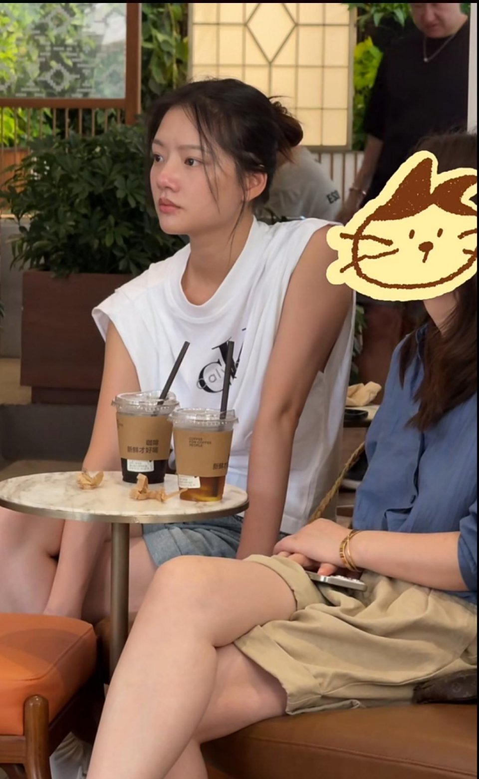 任敏生图，这素颜状态绝了，好能打 