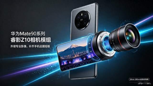 华为Mate90系列搭载睿影Z10相机模组