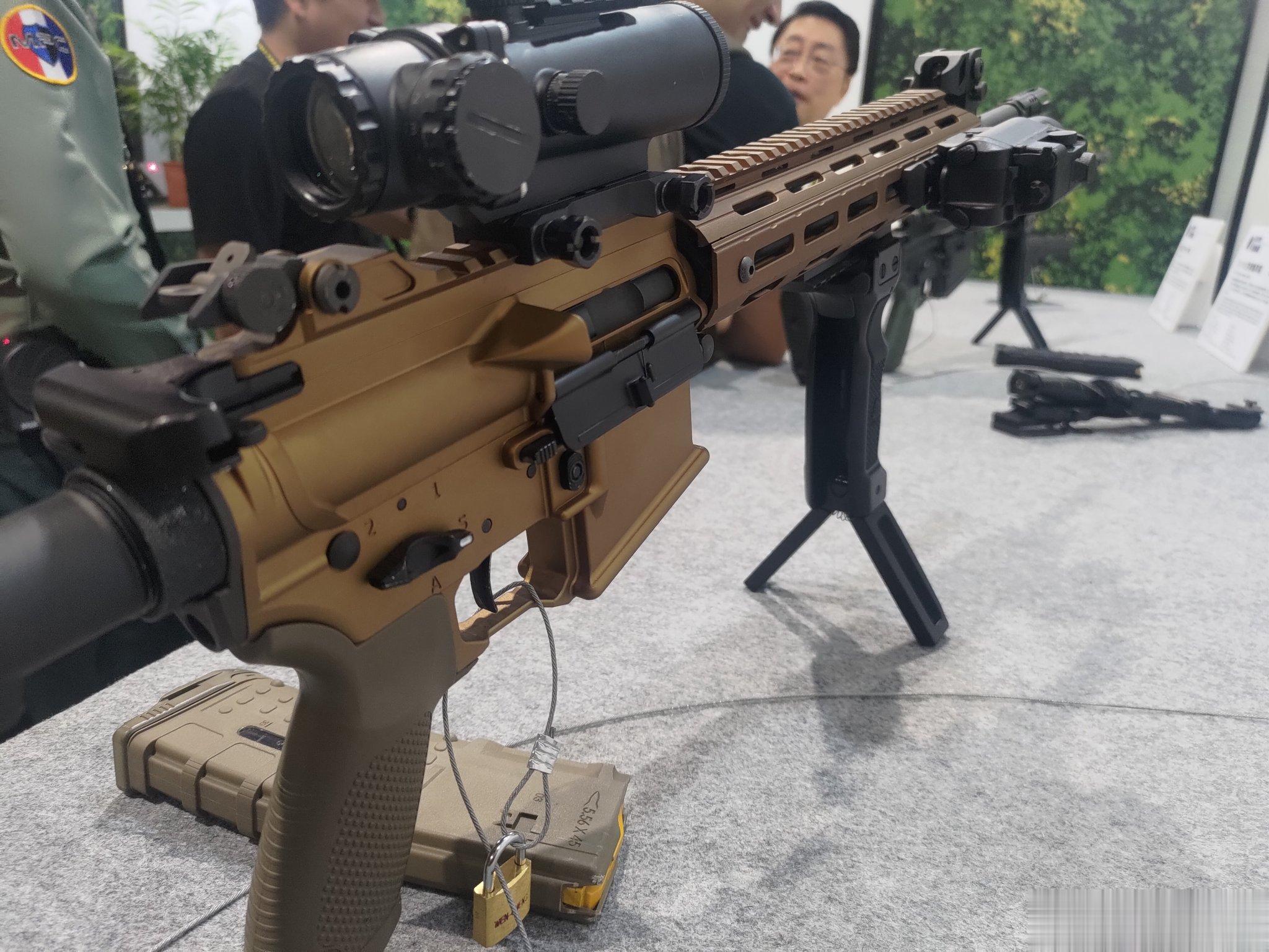 对岸新枪细节#武器装备[超话]# ​​​