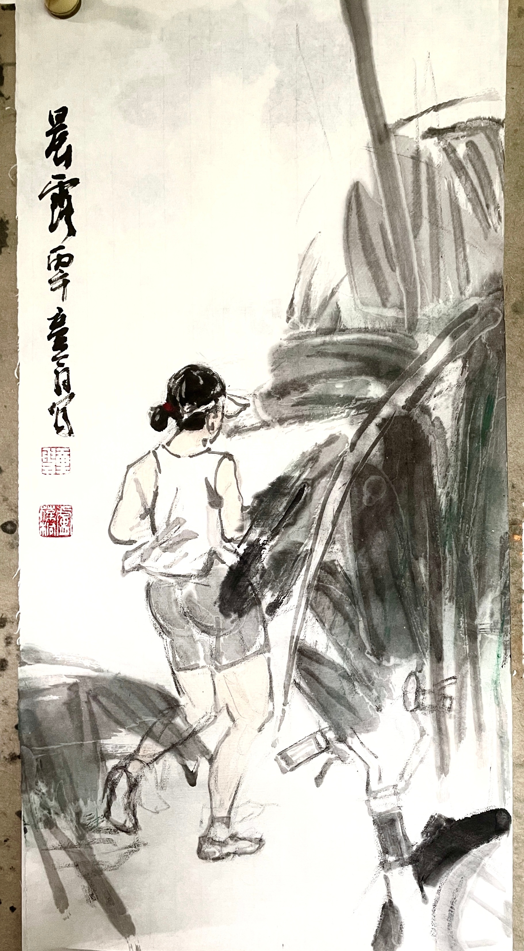 卢氏水墨[超话]  晨露 ​​​