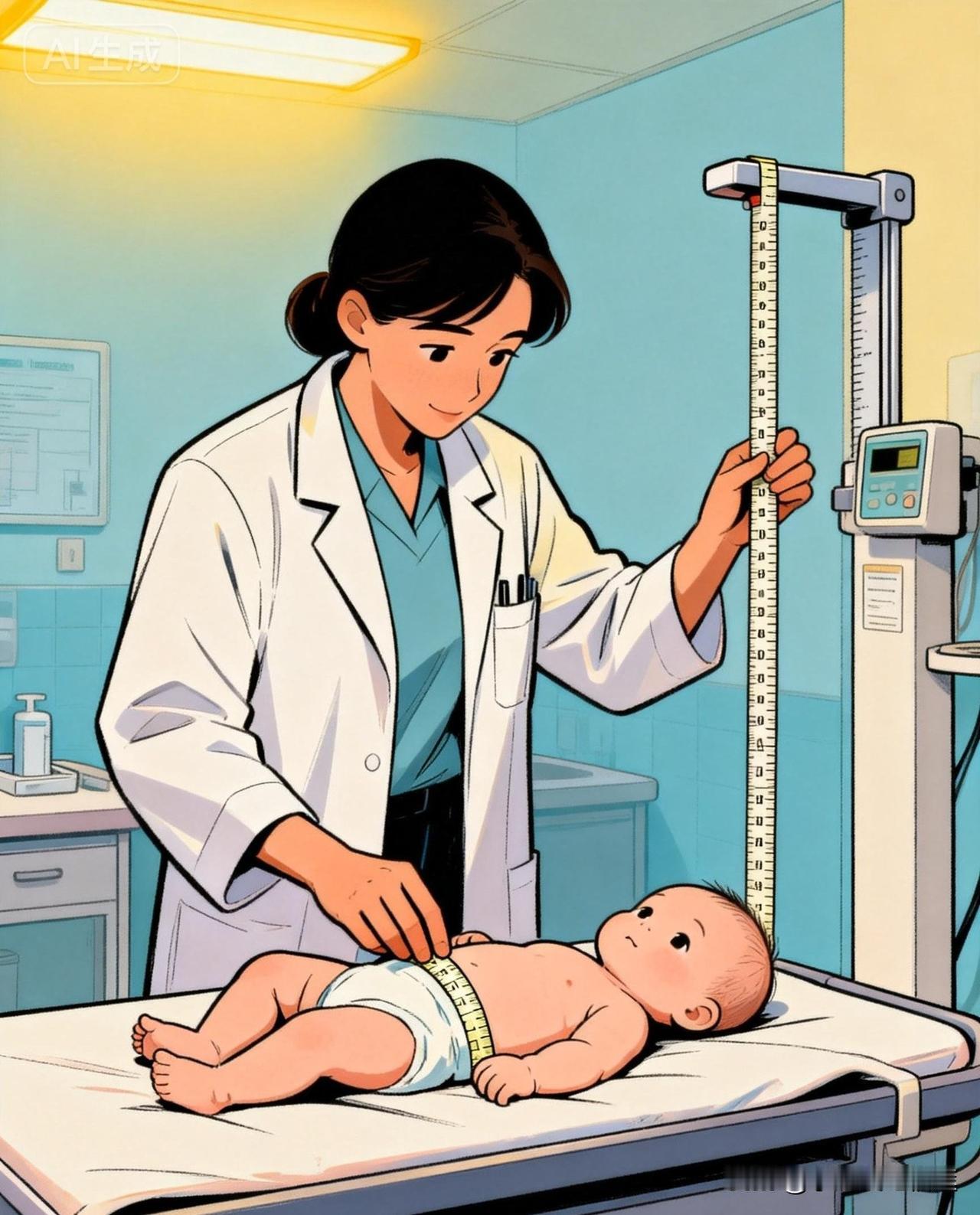 今天做完儿保，我的天塌了。

四个月去做儿保的时候62cm，今天去做五个月的儿保