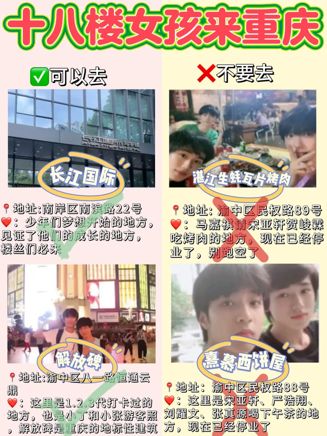 🍿️18楼女孩重庆打卡🉐去🆚🙅去的
