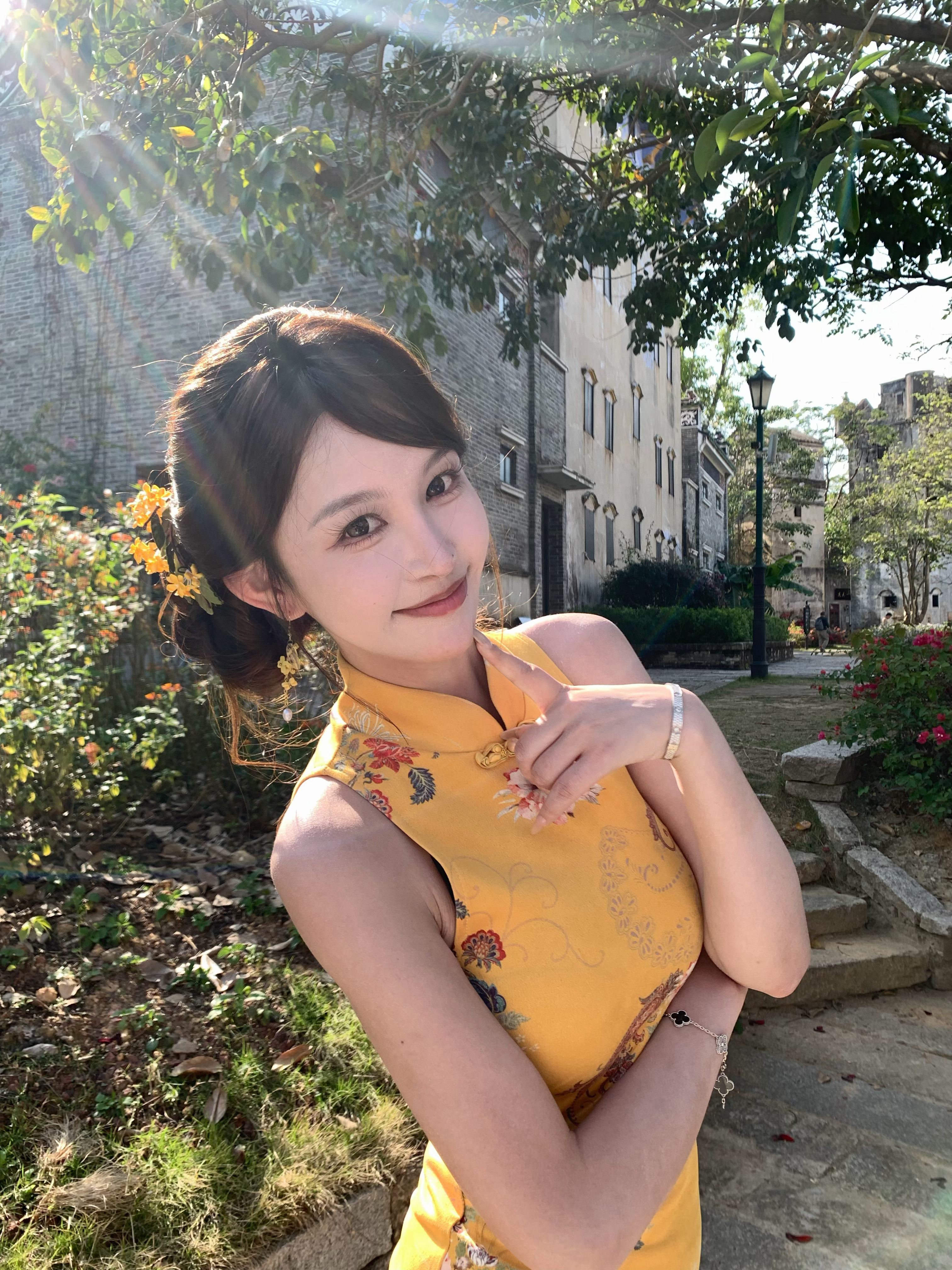 又来赤坎啦 今天是桂花花神嗲分