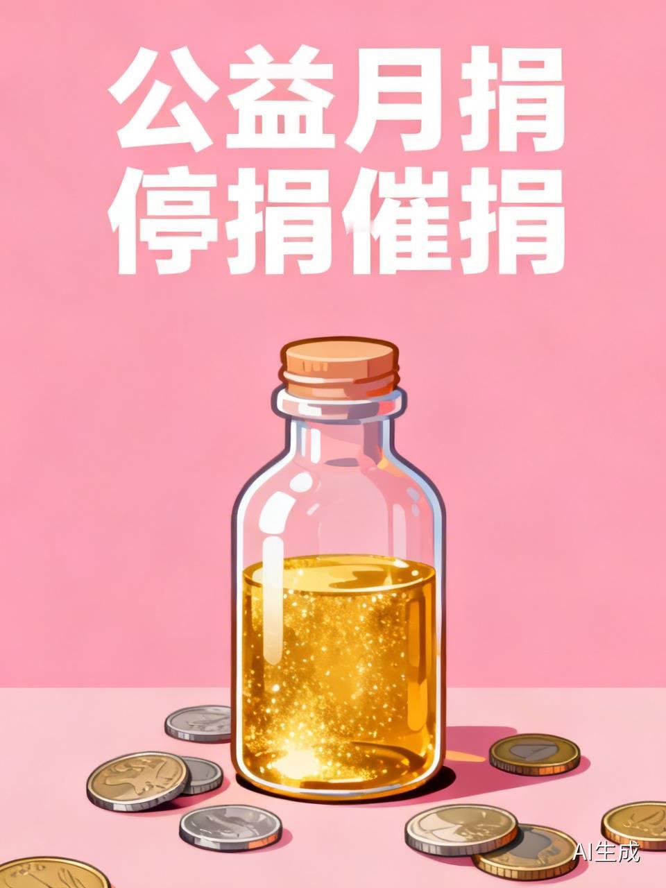 刷到那个女子月捐公益项目好几年，停捐后反而被工作人员追着催捐的新闻，瞬间有点心梗