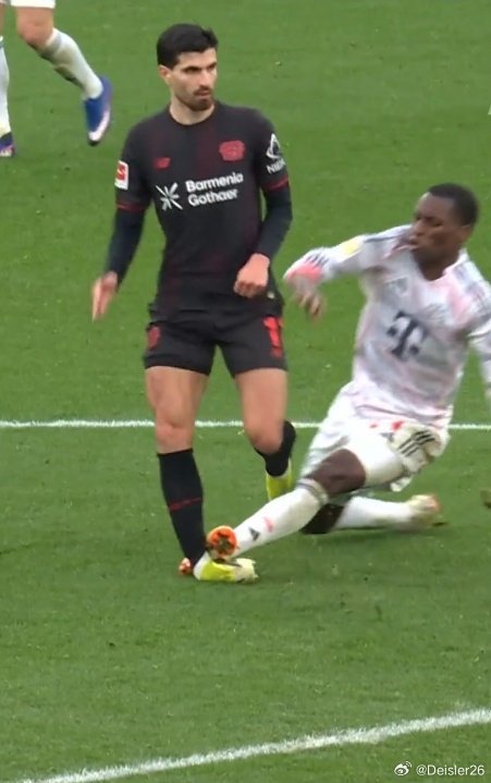 🚨🚨🚨這個動作確實太危險了，確實就是紅牌動作❗❗❗🟥現在就看會不會追加處