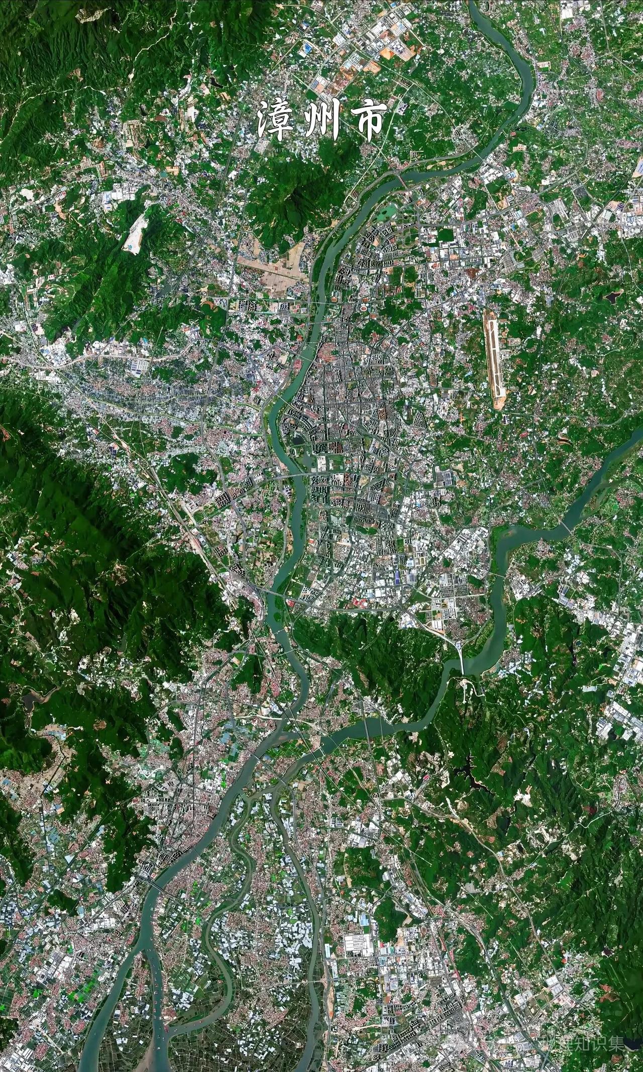 福建省漳州市高清卫星图