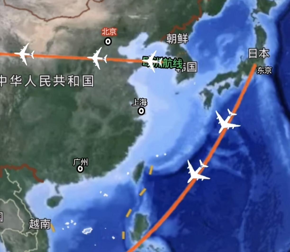 大快人心
        从七月一日起中国领空不对日本客机开放，需要经过中国领空