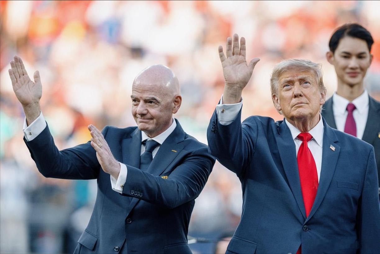 FIFA内部已公开反对因凡蒂诺 本来想攀上特朗普这棵大树，结果在别人眼中就是一个
