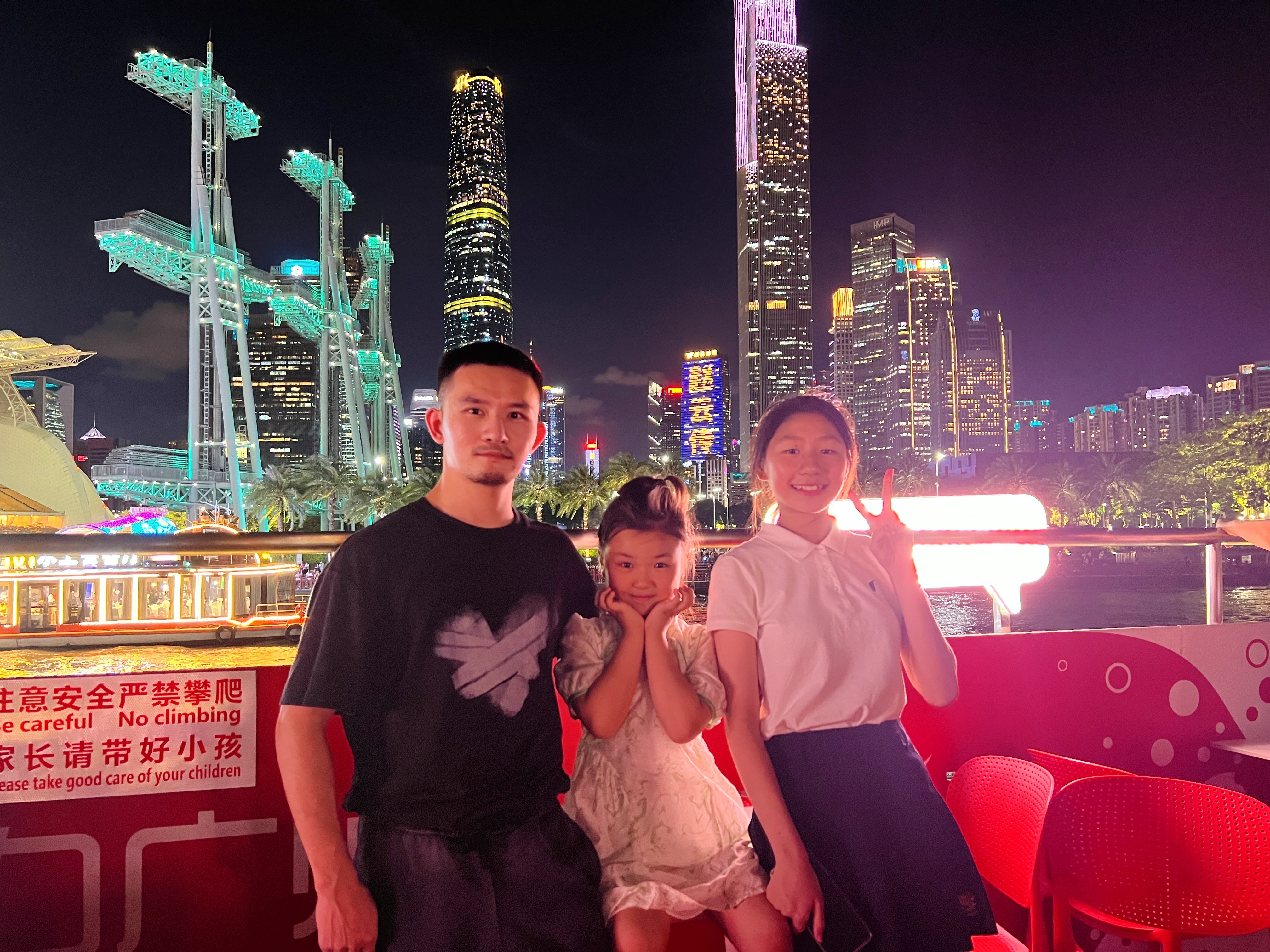 暑假又一次珠江夜游  ​​​