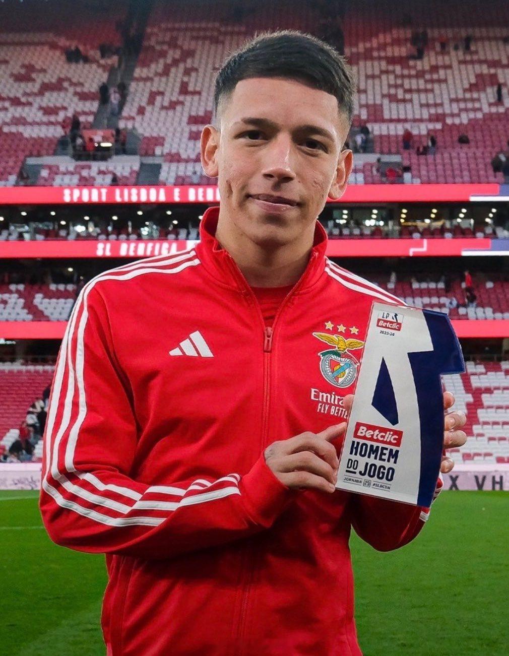 🇦🇷⭐️ 詹卢卡·普雷斯迪亚尼，本轮比赛以贡献2次助攻被评为全场最佳MVP。