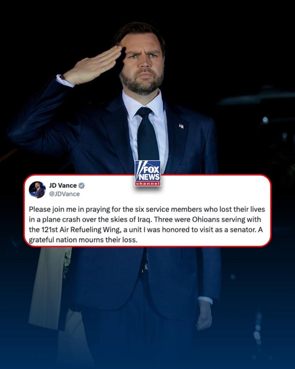 “为我们的军队祈祷”

美国副总统 万斯JD Vance 敦促美国民众缅怀在伊拉