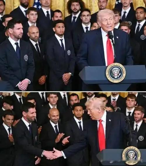 梅西见了一个人，失去了一个国家。

现在特朗普就是个瘟神，谁离他近谁倒霉，更何况