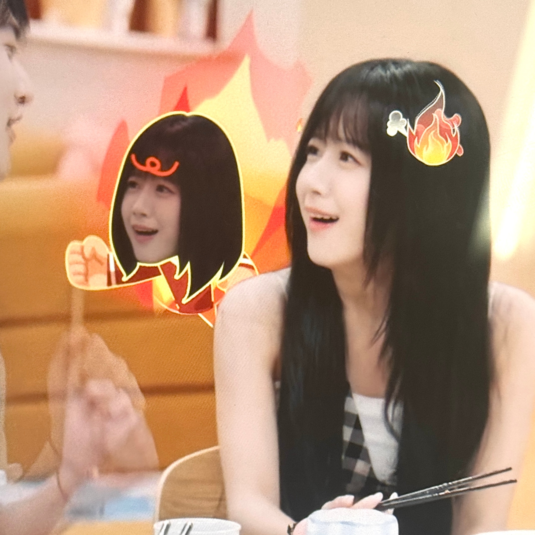 萌吐血 