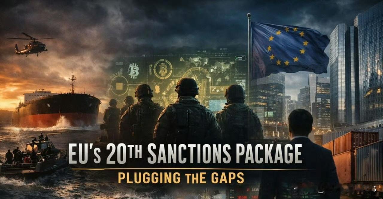 欧盟针对俄罗斯的新一轮第20批制裁将针对石油出口、俄罗斯国防工业以及参与驱逐乌克