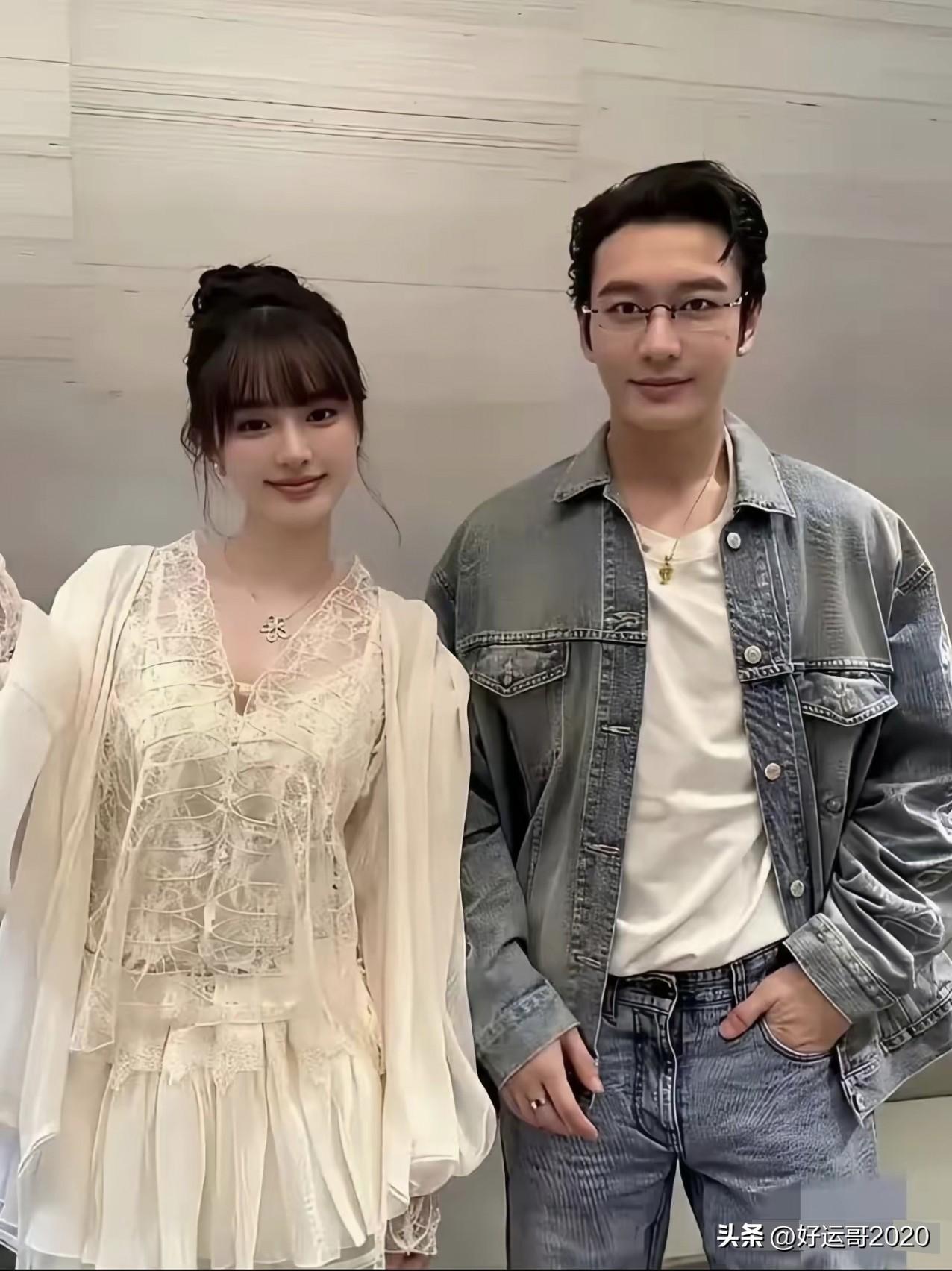 据说这位美女是黄晓明的新女友，她叫胡冉儿今年才26岁，她毕业于美国南加州大学，还