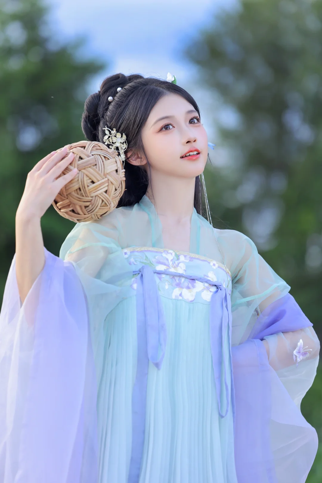 蓝紫色系好清新～